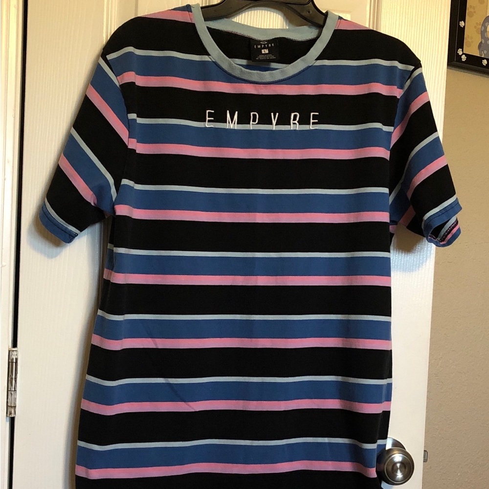 Empyre Multicolor Striped Tee